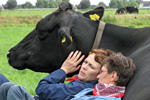 Kuhkuscheln. Foto: Annegret Keulen