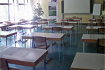 Leeres Klassenzimmer