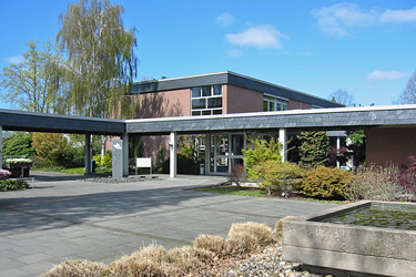 Eingang zum Versuchszentrum Gartenbau in Straelen