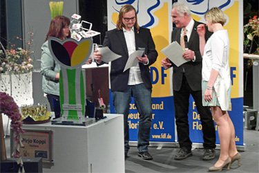 Floristenpreis im Rahmen der IPM in Essen 2016