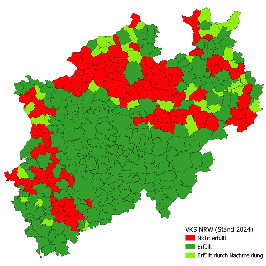 Anteil an Kleinstrukturen in NRW 2024