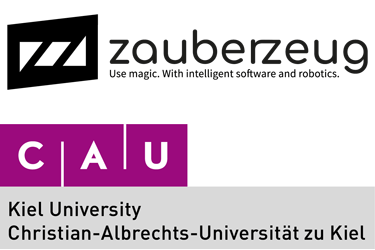 Logos CAU und Zauberberg