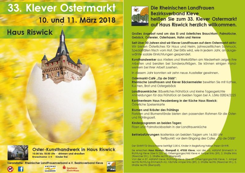 Flyer Ostermarkt 2018