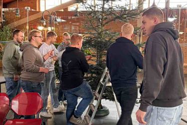 Weihnachtsbaum Fachschule Wolbeck